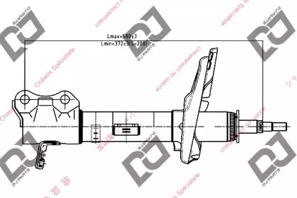 Амортизатор DJ PARTS DS1051GS